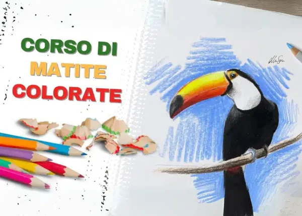 Corso di Matite Colorate – Mitch Sanna - copertina corso