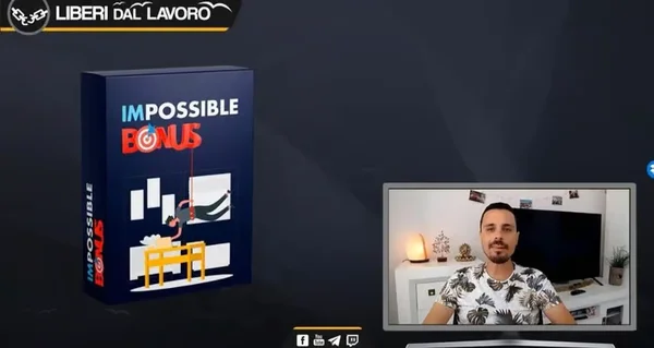 Impossible Bonus – Liberi dal Lavoro - copertina corso