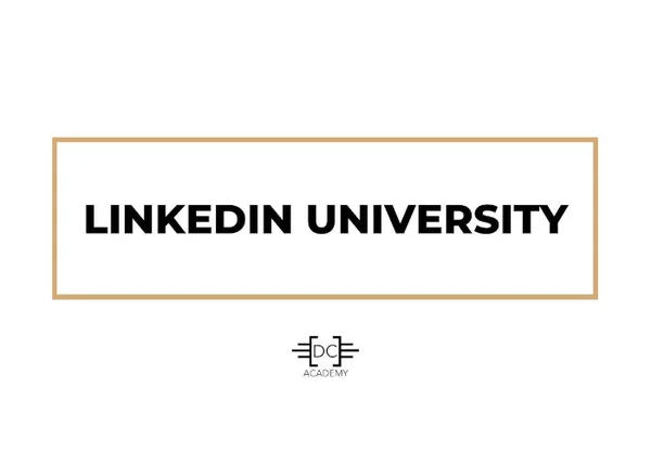LinkedIn University – Davide Caiazzo - copertina corso