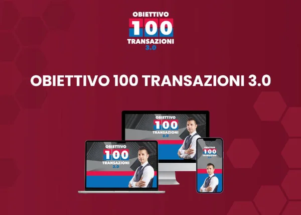 Obiettivo 100 Transazioni 3.0 – Simone Rossi - copertina corso