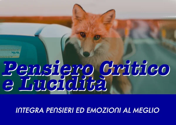 Pensiero Critico & Lucidità – Luca Romito - copertina corso