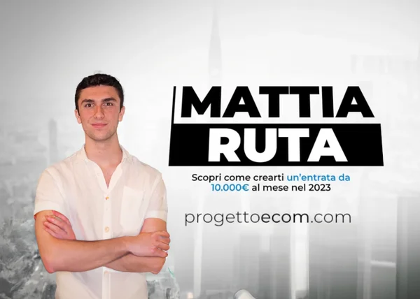 Progetto Ecom – Mattia Ruta - copertina corso