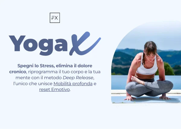 Yoga X – FitnessX - copertina corso