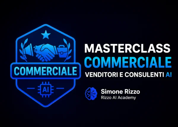 Corso Masterclass Commerciale – Simone Rizzo
