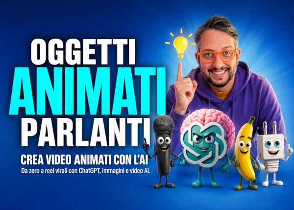 Oggetti Animati Parlanti – Gianluca Giannini - copertina corso
