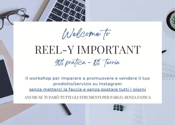Corso Reel-y Important! – Francesca Martinelli