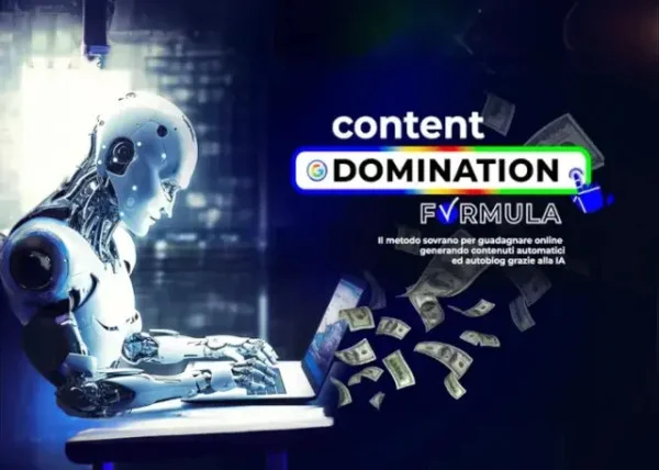 Content Domination Formula – Tindaro Battaglia - copertina corso
