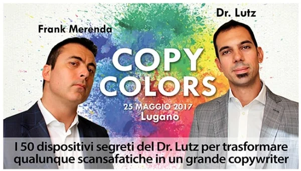 Copy Colors di Frank Merenda e Marco Lutzu - copertina corso