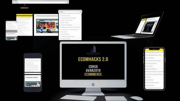 EcomHacks 2.0 di Luca Valori - copertina corso