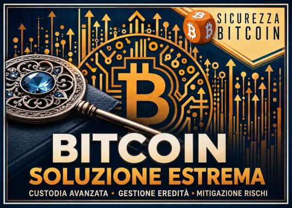 Bitcoin Soluzione Estrema – Sicurezza Bitcoin - copertina corso