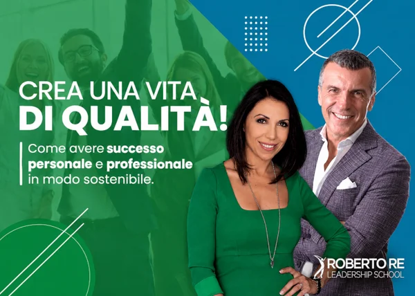 Crea una Vita di Qualità – Roberto Re - copertina corso